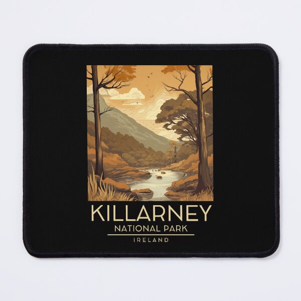 Item preview, A Vintage Illustration of Killarney National Park - Ireland  designed and sold by GoodOldVintage.