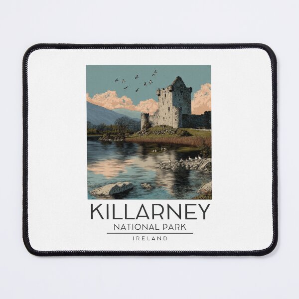 Item preview, A Vintage Illustration of Killarney National Park - Ireland  designed and sold by GoodOldVintage.