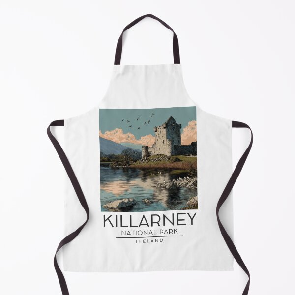Item preview, A Vintage Illustration of Killarney National Park - Ireland  designed and sold by GoodOldVintage.