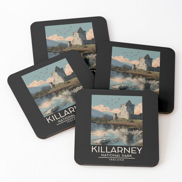 Item preview, A Vintage Illustration of Killarney National Park - Ireland  designed and sold by GoodOldVintage.