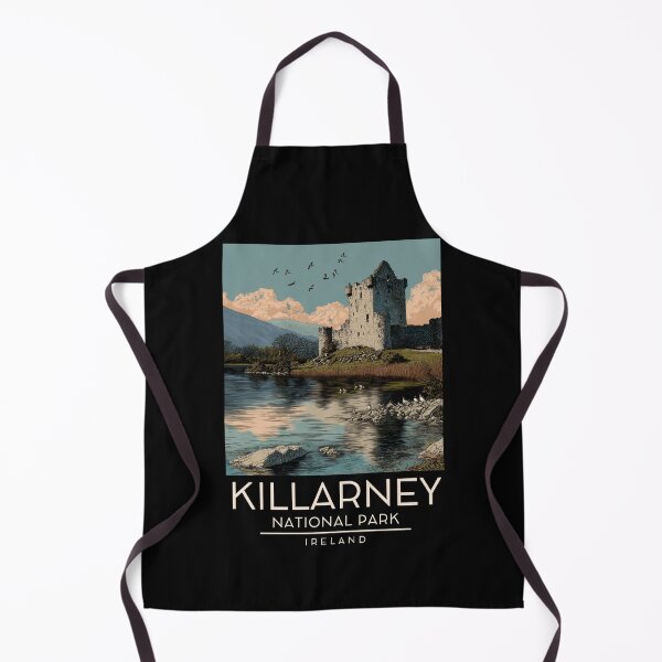 Item preview, A Vintage Illustration of Killarney National Park - Ireland  designed and sold by GoodOldVintage.