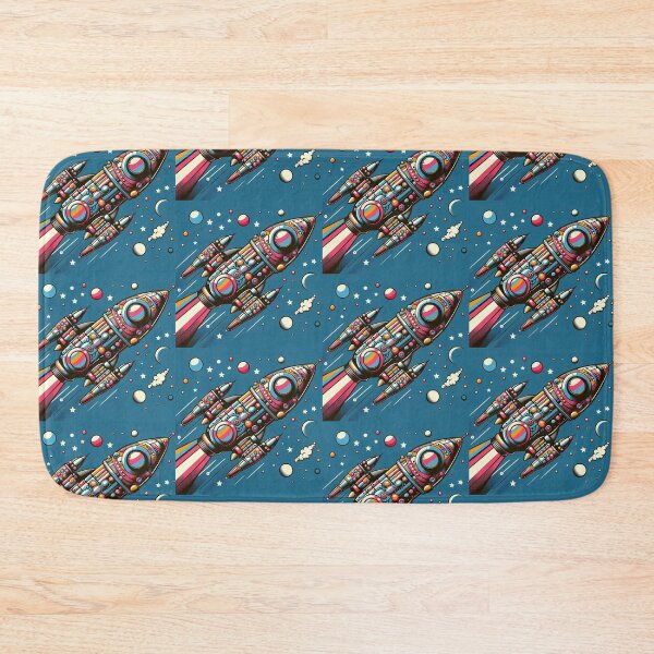 Item preview, Colorful Spaceship  designed and sold by Dogandesighn.