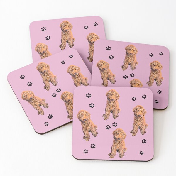Item preview, Red Goldendoodle designed and sold by MameDesign.