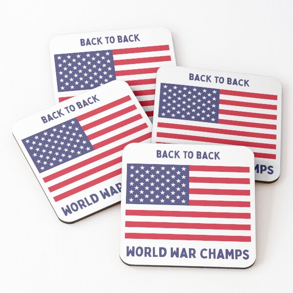 Item preview, Back to Back World War Champs USA Shirt designed and sold by NCC-Store.