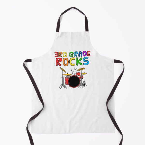 Item preview, 3rd Grade Rocks, Drums, Back To School designed and sold by doodlerob.