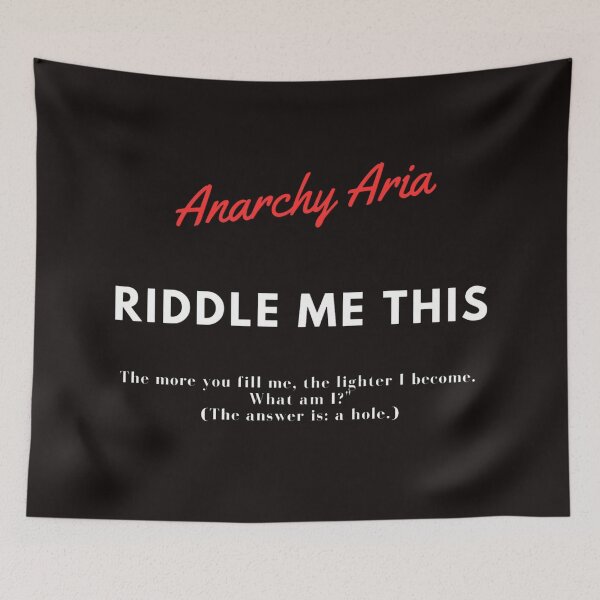 Item preview, Riddle Quote – Minimalist Brain Teaser Saying  designed and sold by ArtbyJustis.
