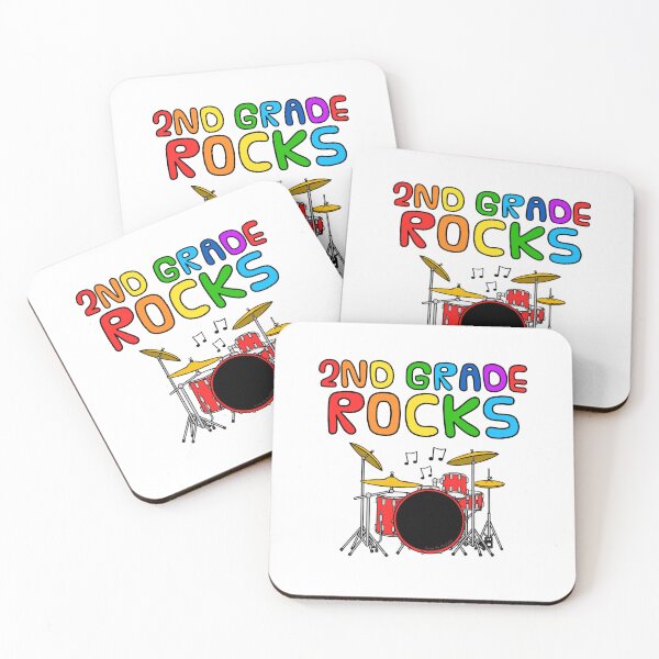 Item preview, 2nd Grade Rocks, Drums, Back To School designed and sold by doodlerob.