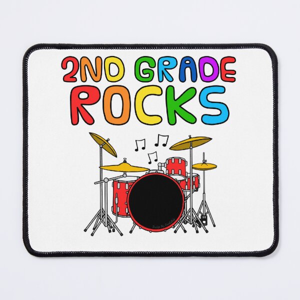 Item preview, 2nd Grade Rocks, Drums, Back To School designed and sold by doodlerob.