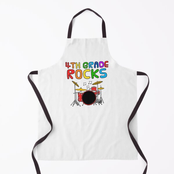 Item preview, 4th Grade Rocks, Drums, Back To School designed and sold by doodlerob.