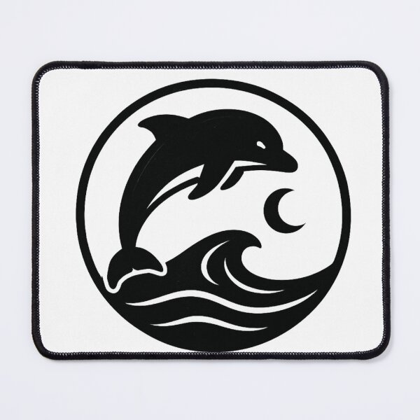 Item preview, Dolphin stamp designed and sold by mayhaku.
