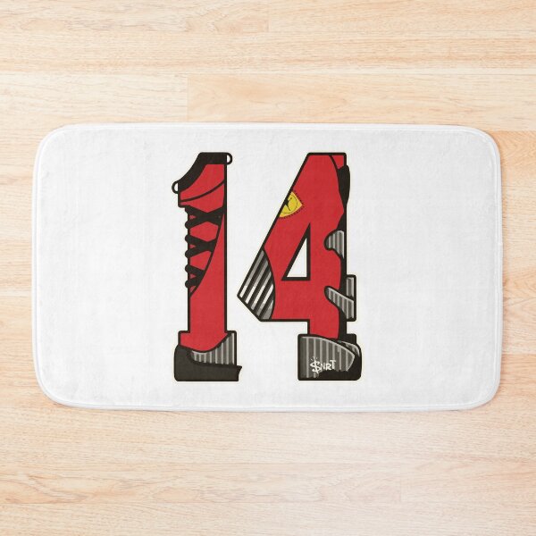 Item preview, Sports Number 14, red black color lucky sport fourteen designed and sold by Hoahip.