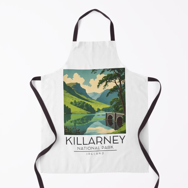 Item preview, A Vintage Illustration of Killarney National Park - Ireland  designed and sold by GoodOldVintage.