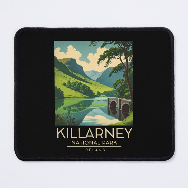 Item preview, A Vintage Illustration of Killarney National Park - Ireland  designed and sold by GoodOldVintage.