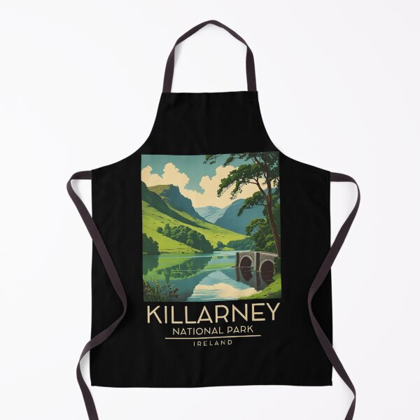 Item preview, A Vintage Illustration of Killarney National Park - Ireland  designed and sold by GoodOldVintage.