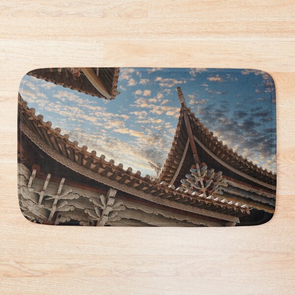 Item preview, Traditional Chinese house abstract designed and sold by onlyFinePics.