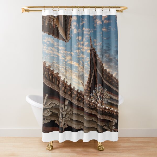 Item preview, Traditional Chinese house abstract designed and sold by onlyFinePics.