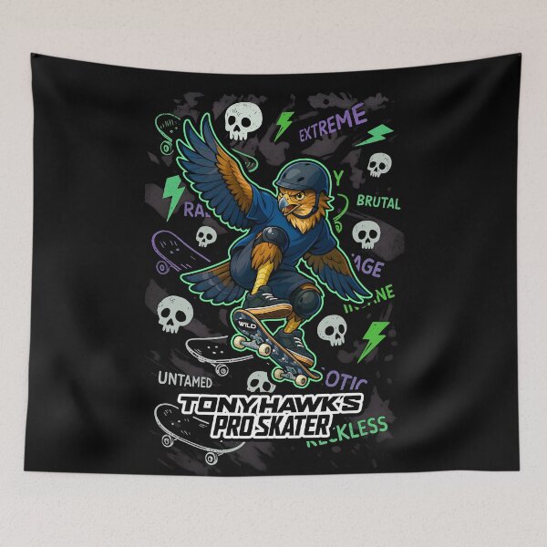Item preview, Tony The Skater Hawk designed and sold by DarrenAshenOne.