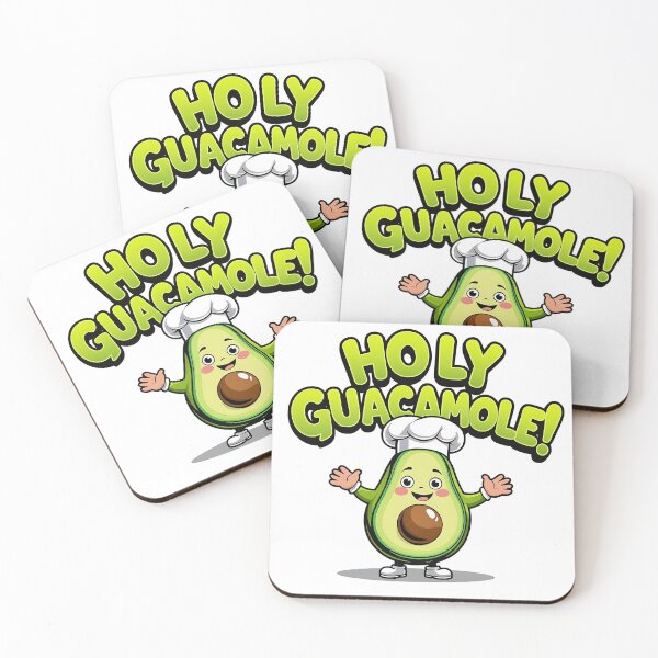 Item preview, funny chef holy guacamole Art designed and sold by Waseemkhan86.