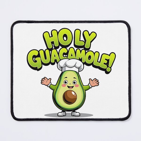 Item preview, funny chef holy guacamole Art designed and sold by Waseemkhan86.
