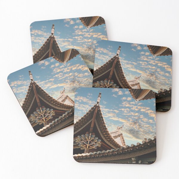 Item preview, Traditional Chinese house abstract designed and sold by onlyFinePics.