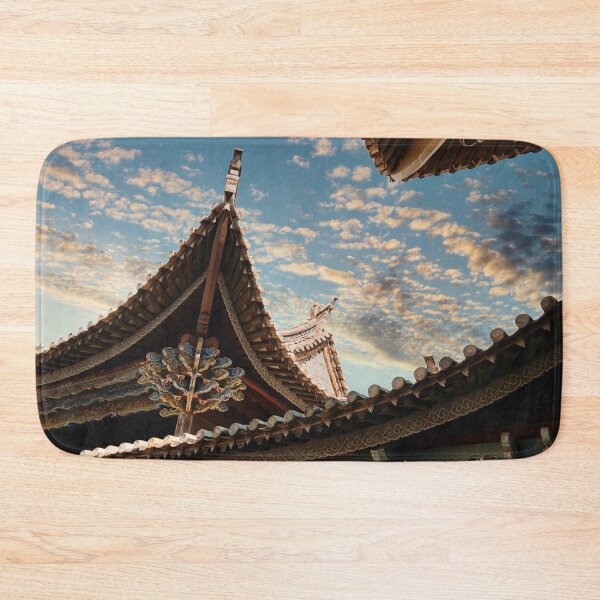 Item preview, Traditional Chinese house abstract designed and sold by onlyFinePics.