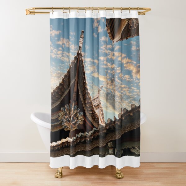 Item preview, Traditional Chinese house abstract designed and sold by onlyFinePics.