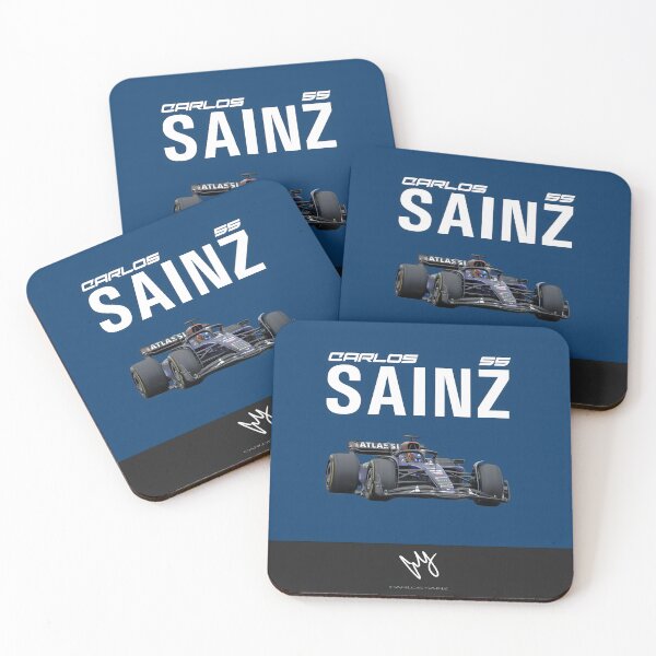 Item preview, Carlos Sainz F1 Art - Williams Racing Car & Driver Graphic | Iconic Number 55 designed and sold by Studio F1Grid.