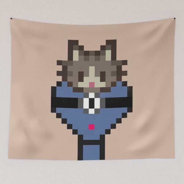 Item preview, 8bit Alien 00009: Kitten Cosmonaut designed and sold by 8bit Alien.