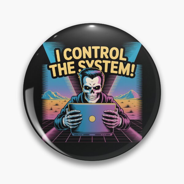 Item preview, iControl The System - Tech Humor, Hacker Style Graphic Tee" designed and sold by Suldaanstyle.