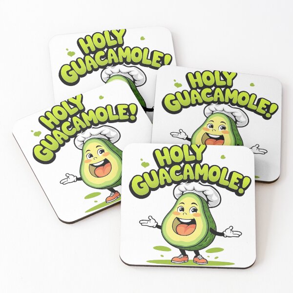 Item preview, funny chef holy guacamole Art designed and sold by Waseemkhan86.