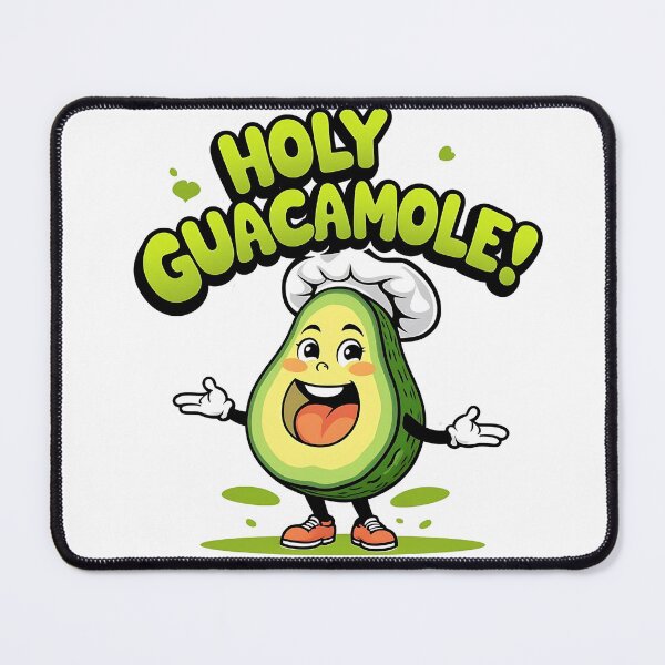 Item preview, funny chef holy guacamole Art designed and sold by Waseemkhan86.