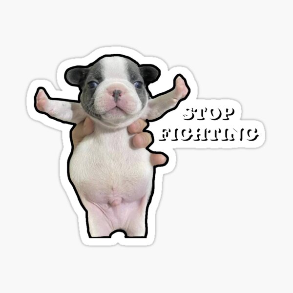 Item preview, Pibble Stop Fighting designed and sold by Esow Moss.