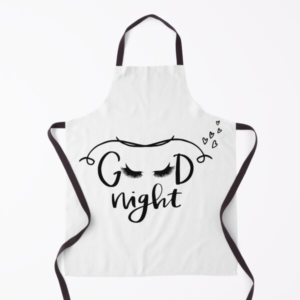 Item preview, Good Night Eyelash Sleep Quote – Cute Minimalist Design designed and sold by MaverickMarks.