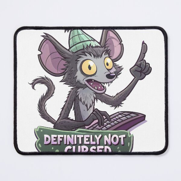 Item preview, DEFINITELY NOT CURSED  designed and sold by WILDWEAR COLLECTION.