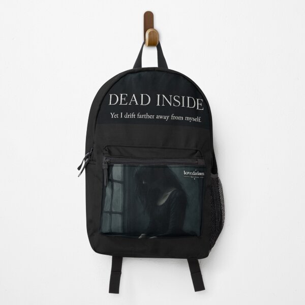 Item preview, Meet to leave-Emotional Canvas Print – “Dead Inside, Still Beautiful / ตายไปข้างใน แต่ยังงาม” | Dark Aesthetic Wall Art by LovedarknesS designed and sold by รักความมืด.