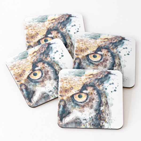 Item preview, Half‑Face Owl Gaze designed and sold by caracatita75.