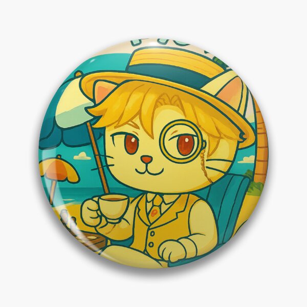 Item preview, Chibi Cat Detective on Holiday – “Crime Doesn’t Take Holidays” designed and sold by NyxVerse-Studio.