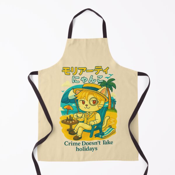Item preview, Chibi Cat Detective on Holiday – “Crime Doesn’t Take Holidays” designed and sold by NyxVerse-Studio.