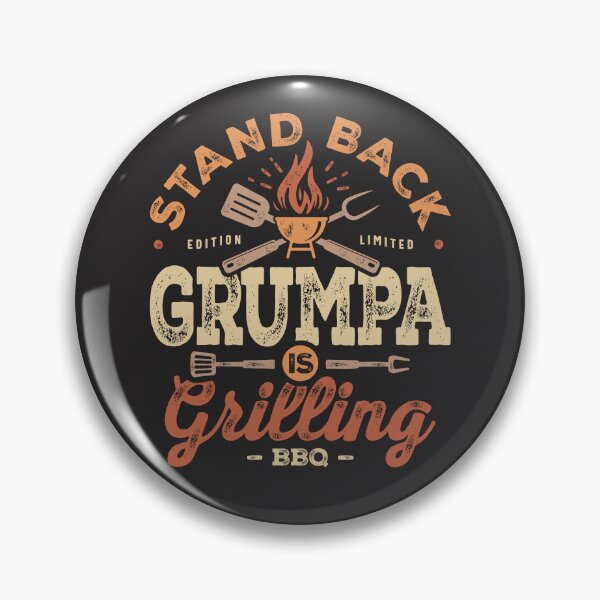 Item preview, Stand Back Grumpa Is Grillin' Funny BBQ Grilling Grumpa designed and sold by cidolopez.