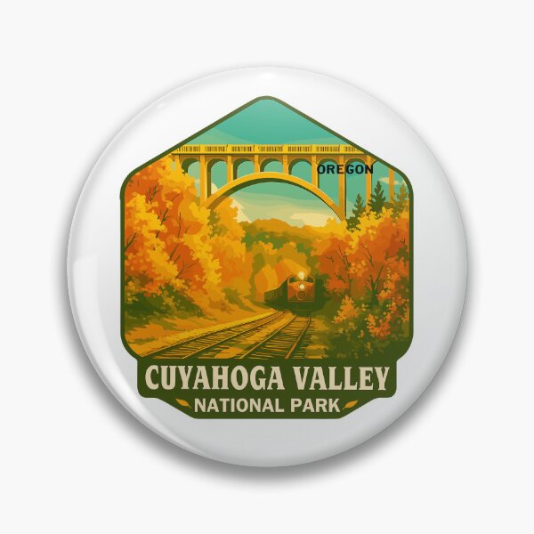 Item preview, Cuyahoga Valley National Park Retro Nature Design designed and sold by Ismeal Von.