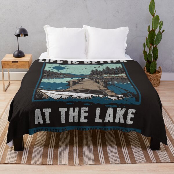 Item preview, Life is Better at the Lake designed and sold by BaffledSnout.