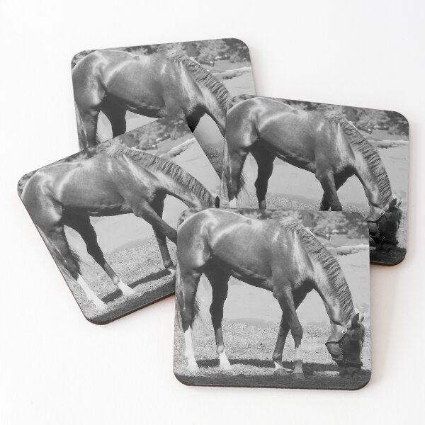 Item preview, C 2025 STEVE YELLOWBEAR JEAN HOLLOWAY HORSE GRAZING designed and sold by SteveYellowbear.