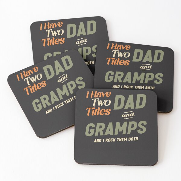 Item preview, Two Titles Dad And Gramps Funny Grandpa designed and sold by cidolopez.