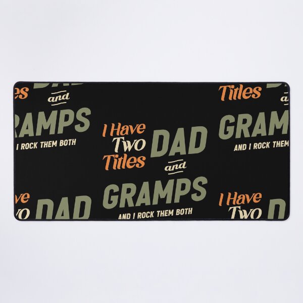 Item preview, Two Titles Dad And Gramps Funny Grandpa designed and sold by cidolopez.
