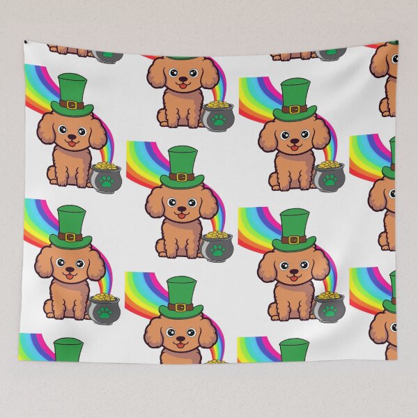 Item preview, Funny Leprechaun Brown Dog designed and sold by Pet Station.