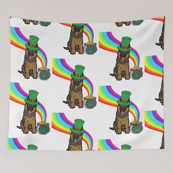 Item preview, Funny Leprechaun Guard Dog designed and sold by Pet Station.