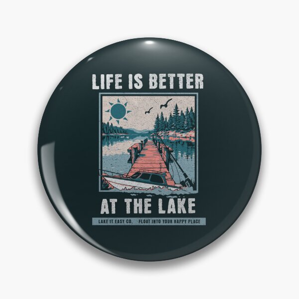 Item preview, Life is Better at the Lake designed and sold by BaffledSnout.