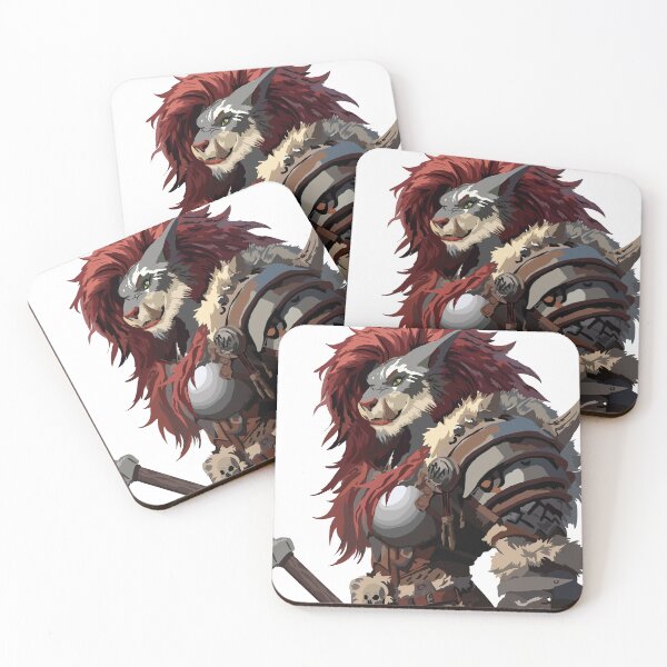 Item preview, Smilodon Warrior Woman, in Armor, Red Mane designed and sold by KlakkDrawsStuff.