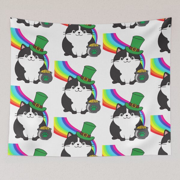 Item preview, Funny Leprechaun Fat cat designed and sold by Pet Station.