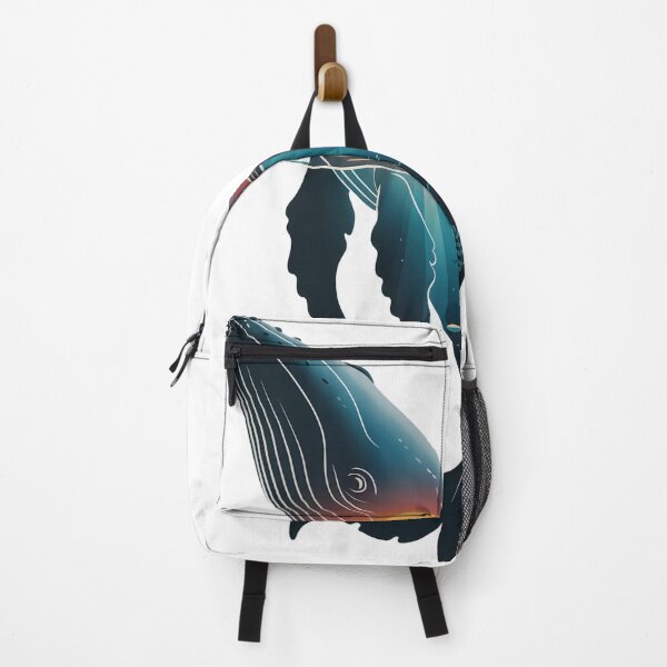 Item preview, Ocean Majesty Minimalist Whale designed and sold by ShadowAndSlate.